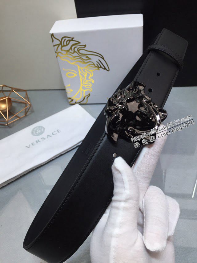 VERSVE高端男士皮帶 範思哲Versace美杜莎頭像皮帶  jjp2086